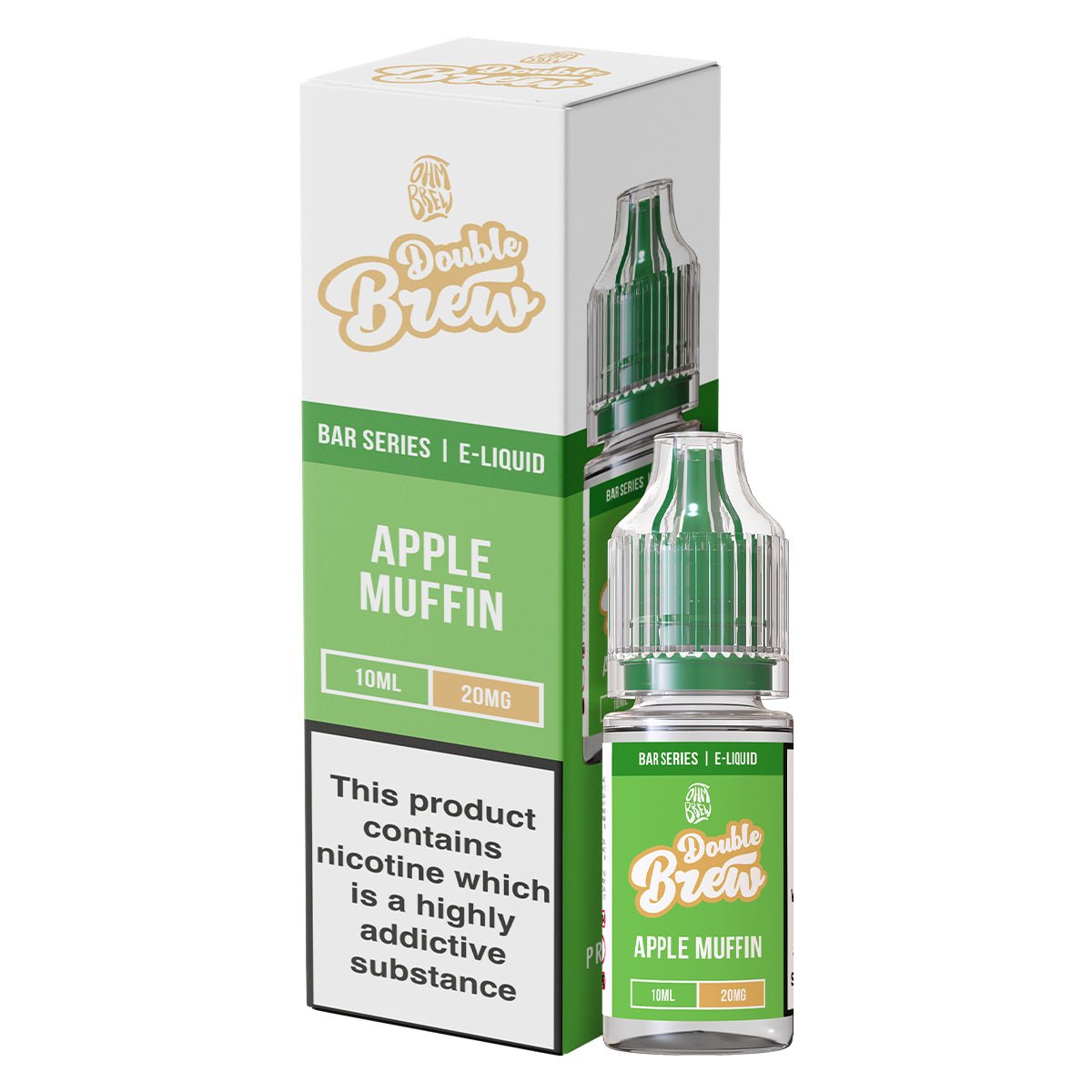 Apple Muffin Double Brew 10ml Nic Salt By Ohm Brew - Prime Vapes UK