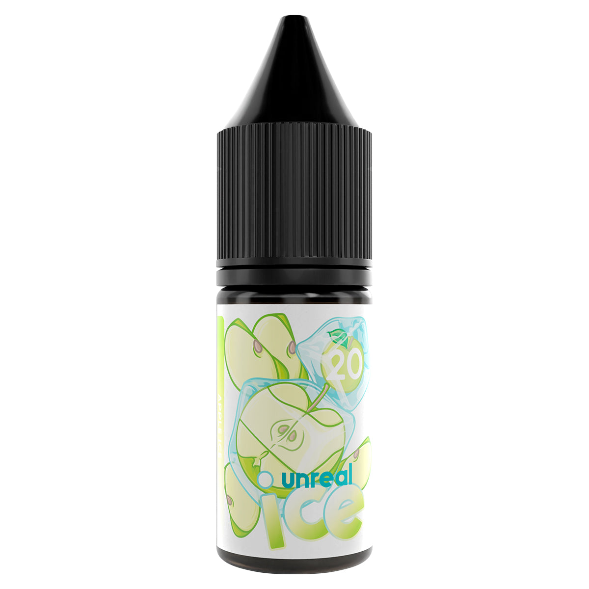 apple ice 10ml nic salt vape juice by unreal ice
