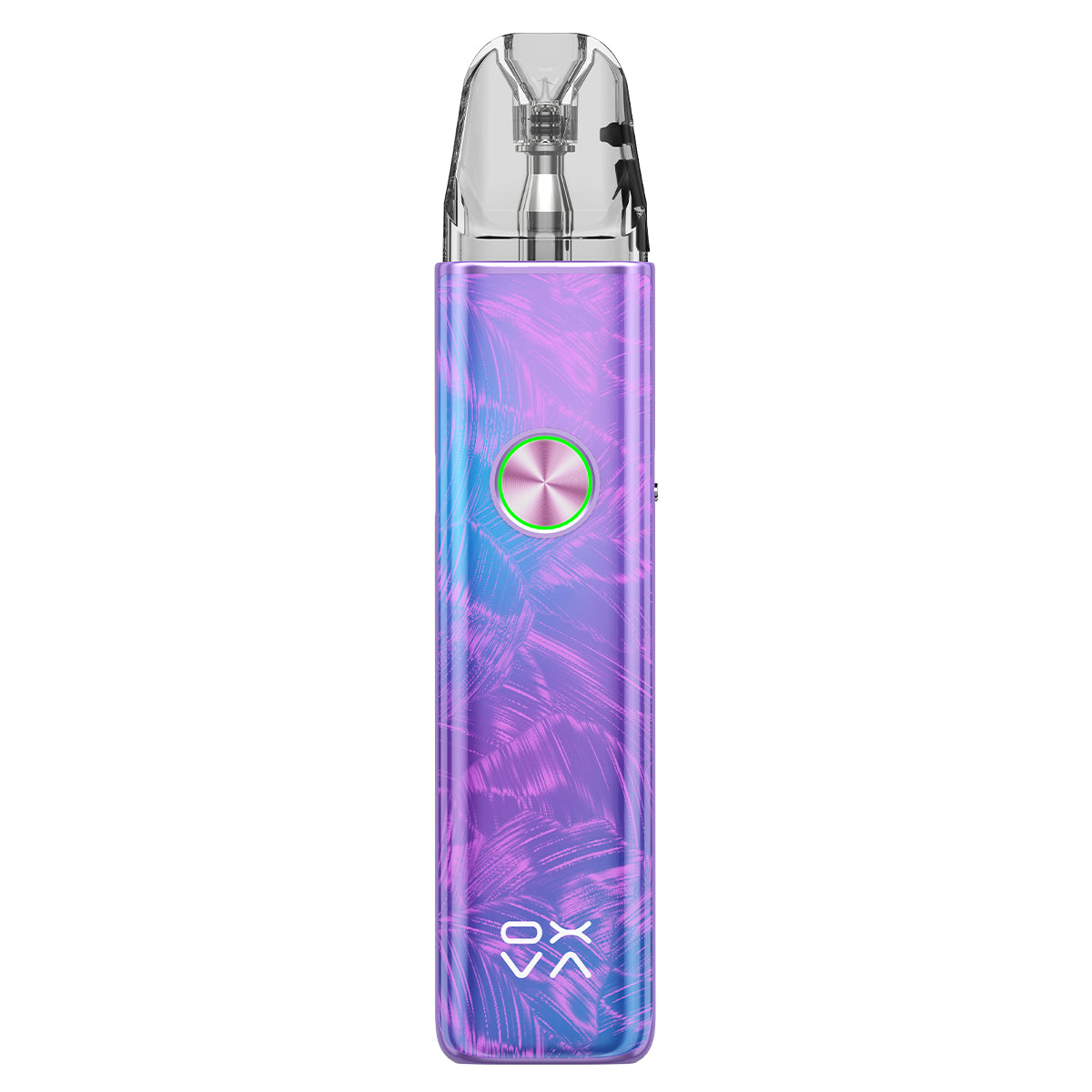 oxva xlim 4 vape pod kit in aurora petal purple