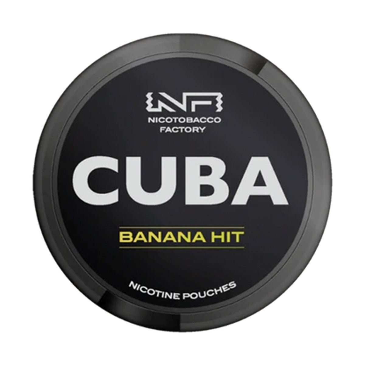 Banana Hit Nicotine Pouches By Cuba Black - Prime Vapes UK