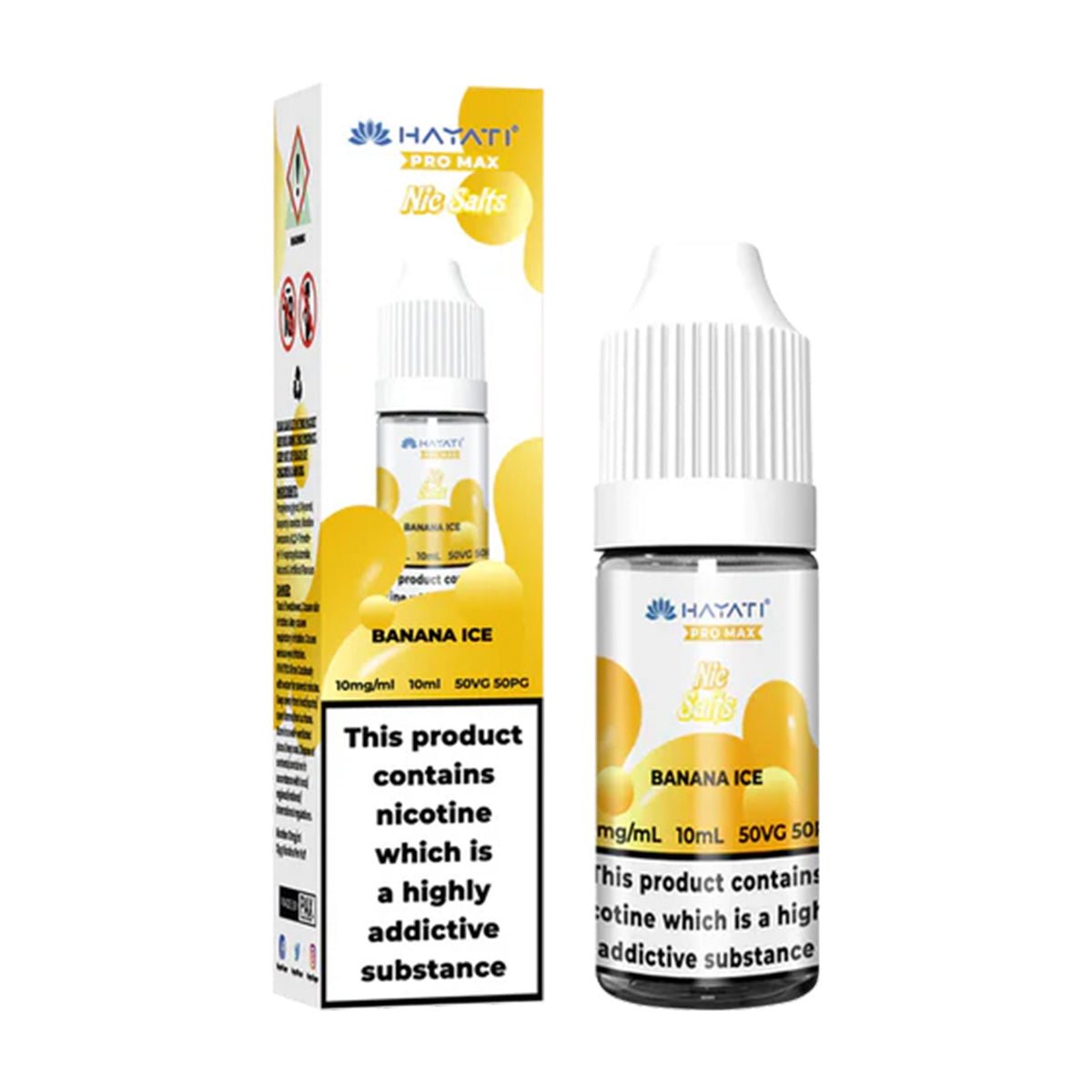 Banana Ice 10ml Nic Salt By Hayati - Prime Vapes UK