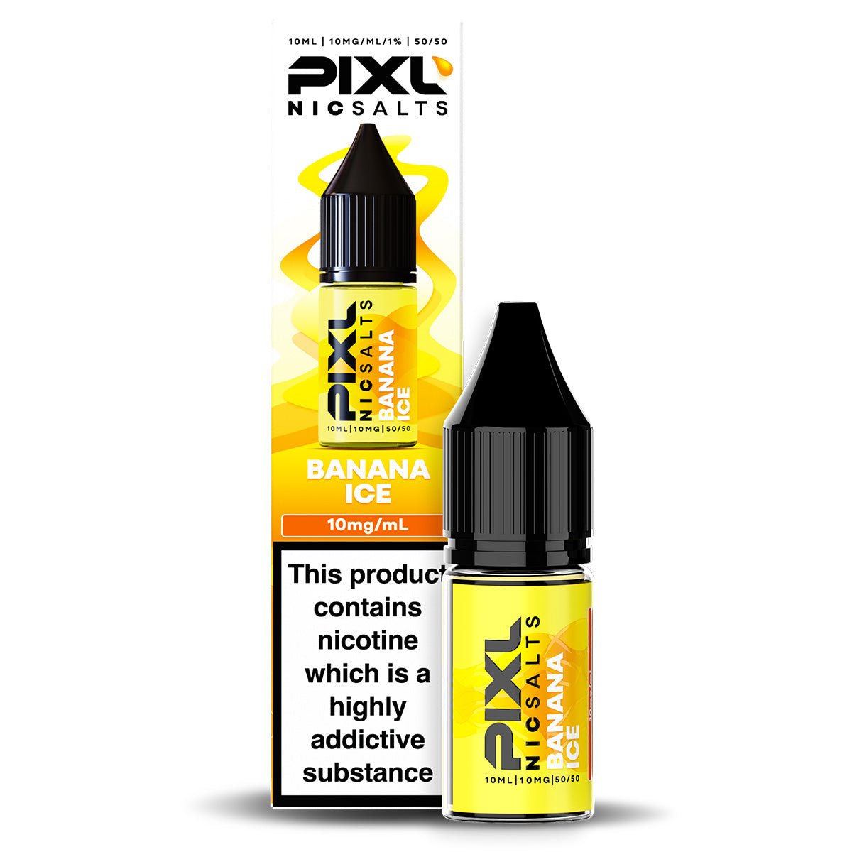 Banana Ice 10ml Nic Salt By PIXL Salts - Prime Vapes UK
