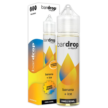 Banana Ice 50ml Shortfill By Bar Drop Shortfills - Prime Vapes UK