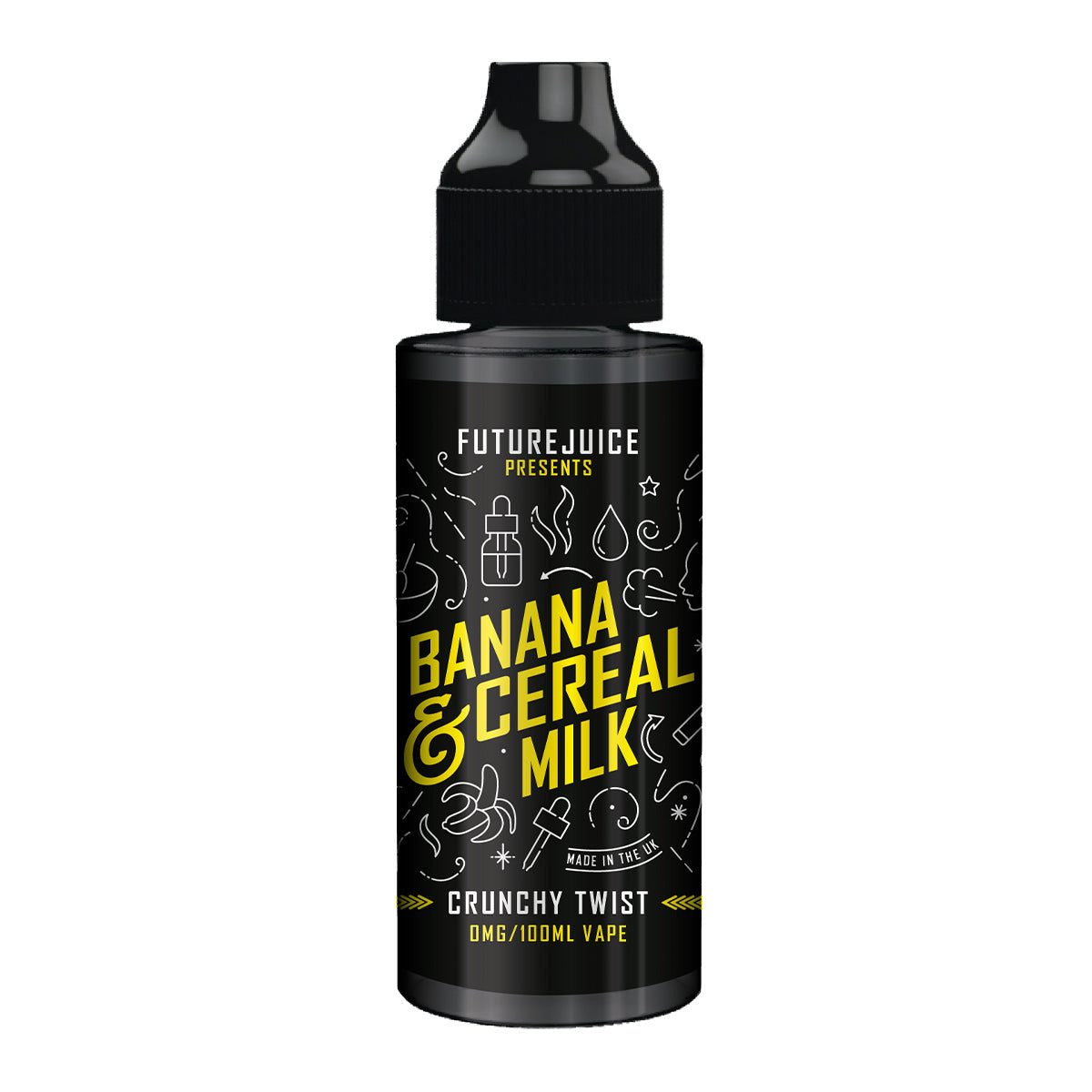 banana cereal milk future juice 100ml shortfill e liquid