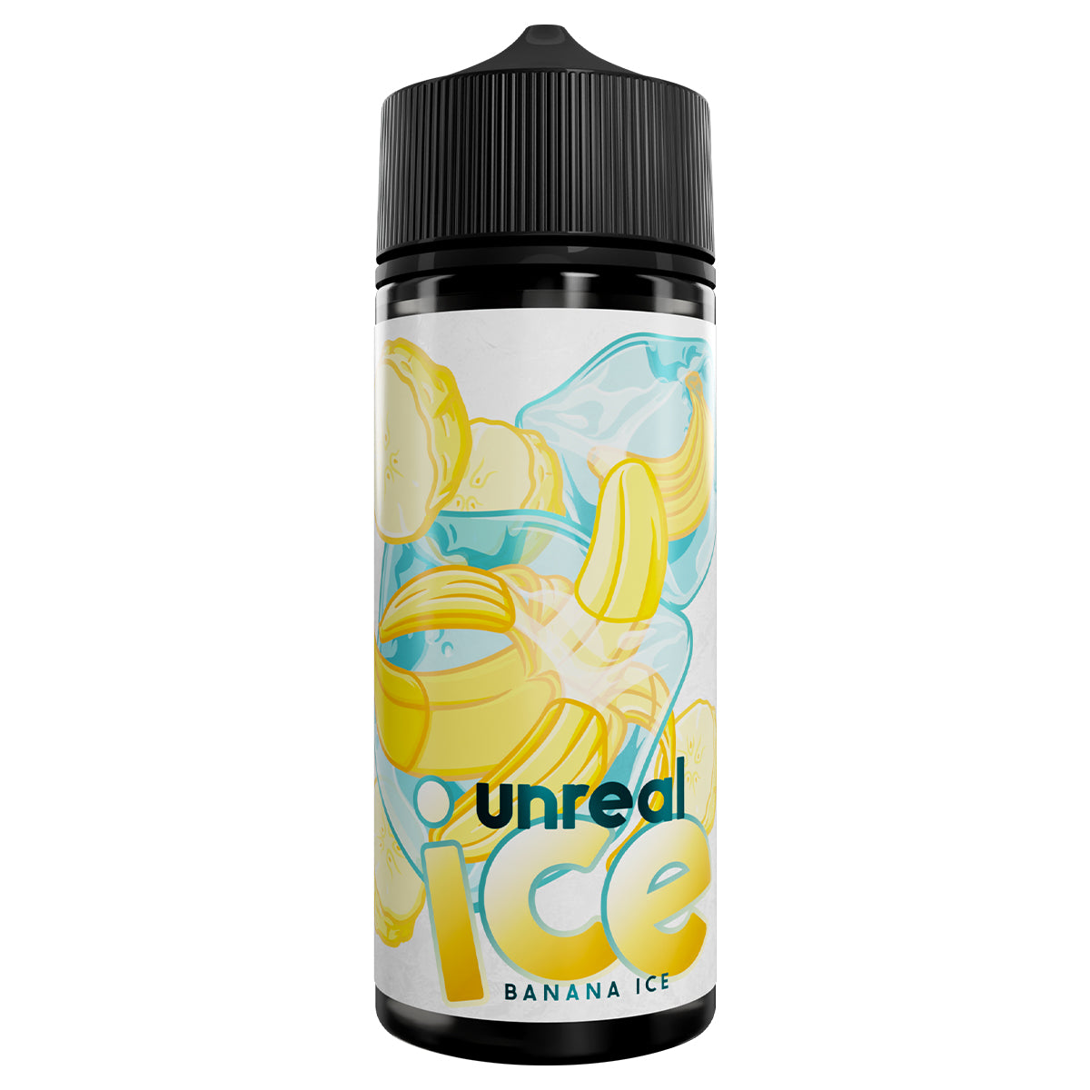 banana ice 100ml shortfill vape juice by unreal ice - prime vapes uk