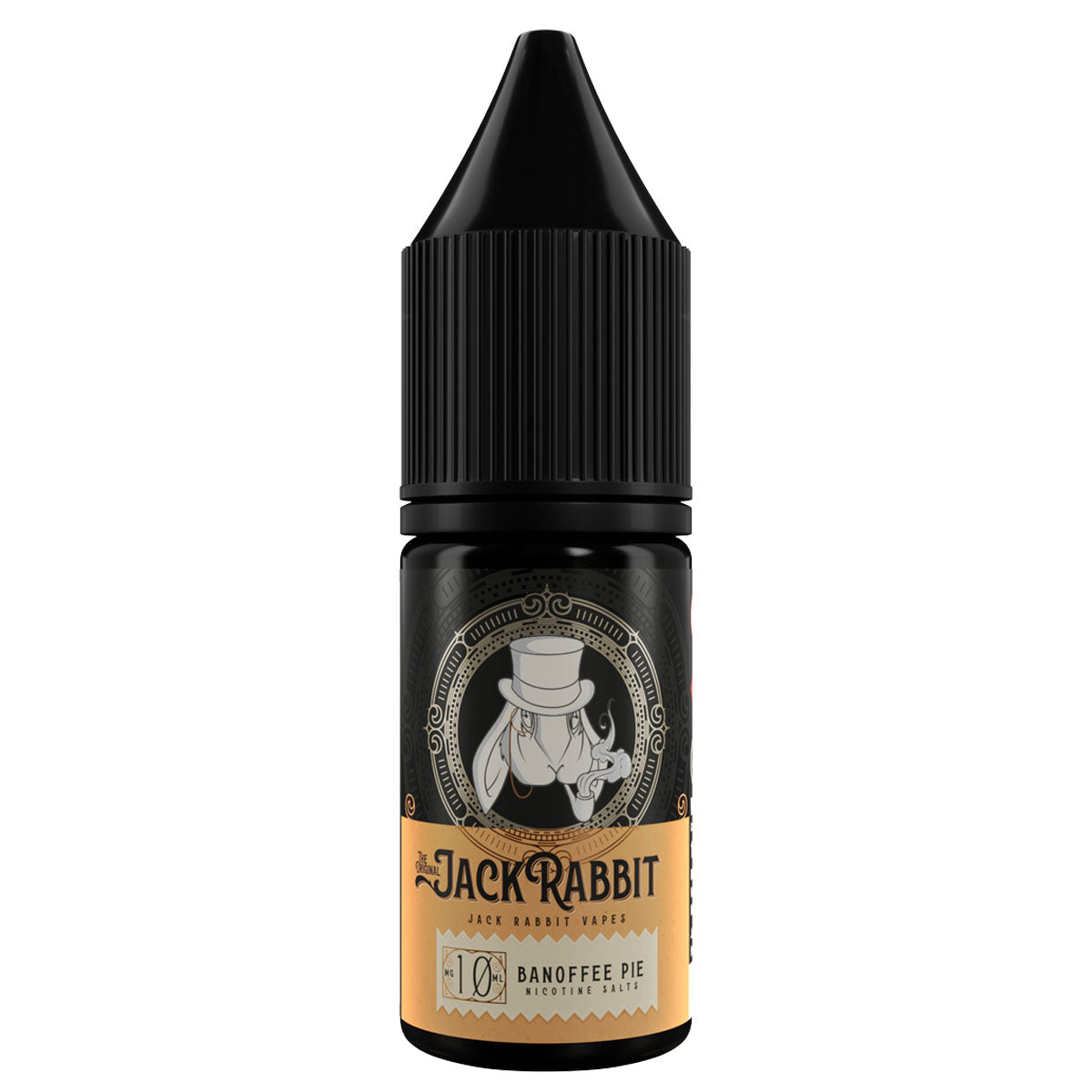 banoffee pie 10ml nicotine salt e-liquid by jack rabbit