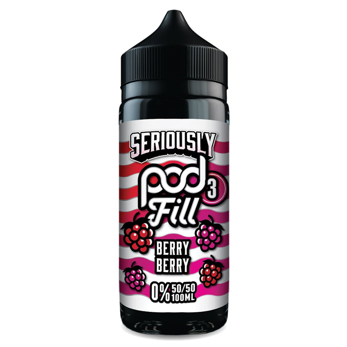Berry Berry 100ml Shortfill By Seriously Pod Fill 3 - Prime Vapes UK