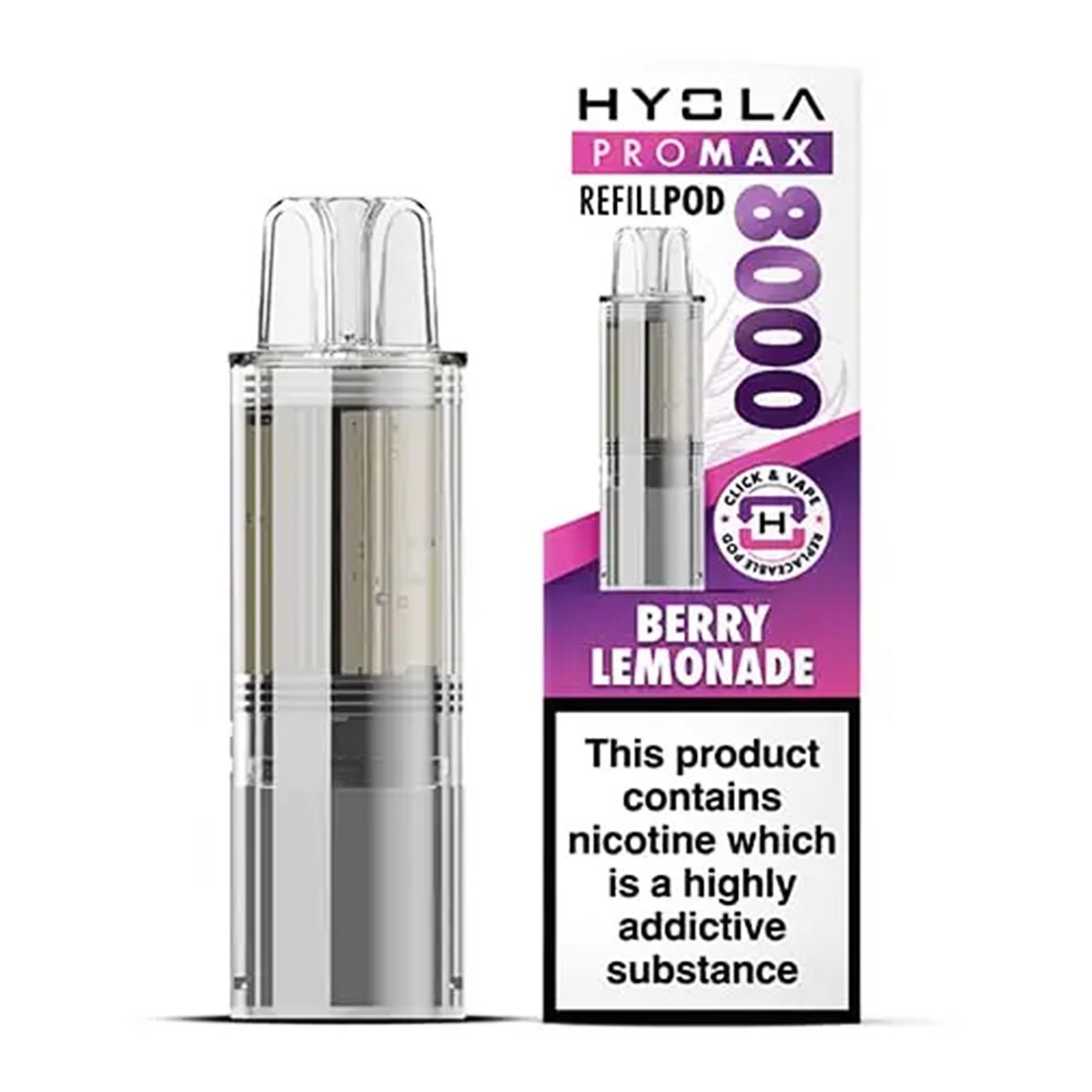 Berry Lemonade Pro Max 8000 Prefilled Pod by Hyola - Prime Vapes UK