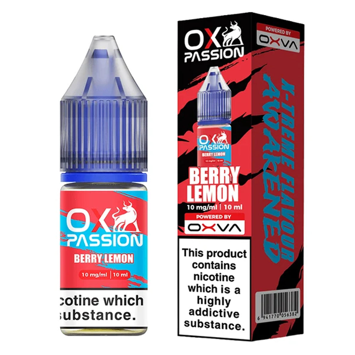 Berry Lemon 10ml Nic Salt by OX Passion