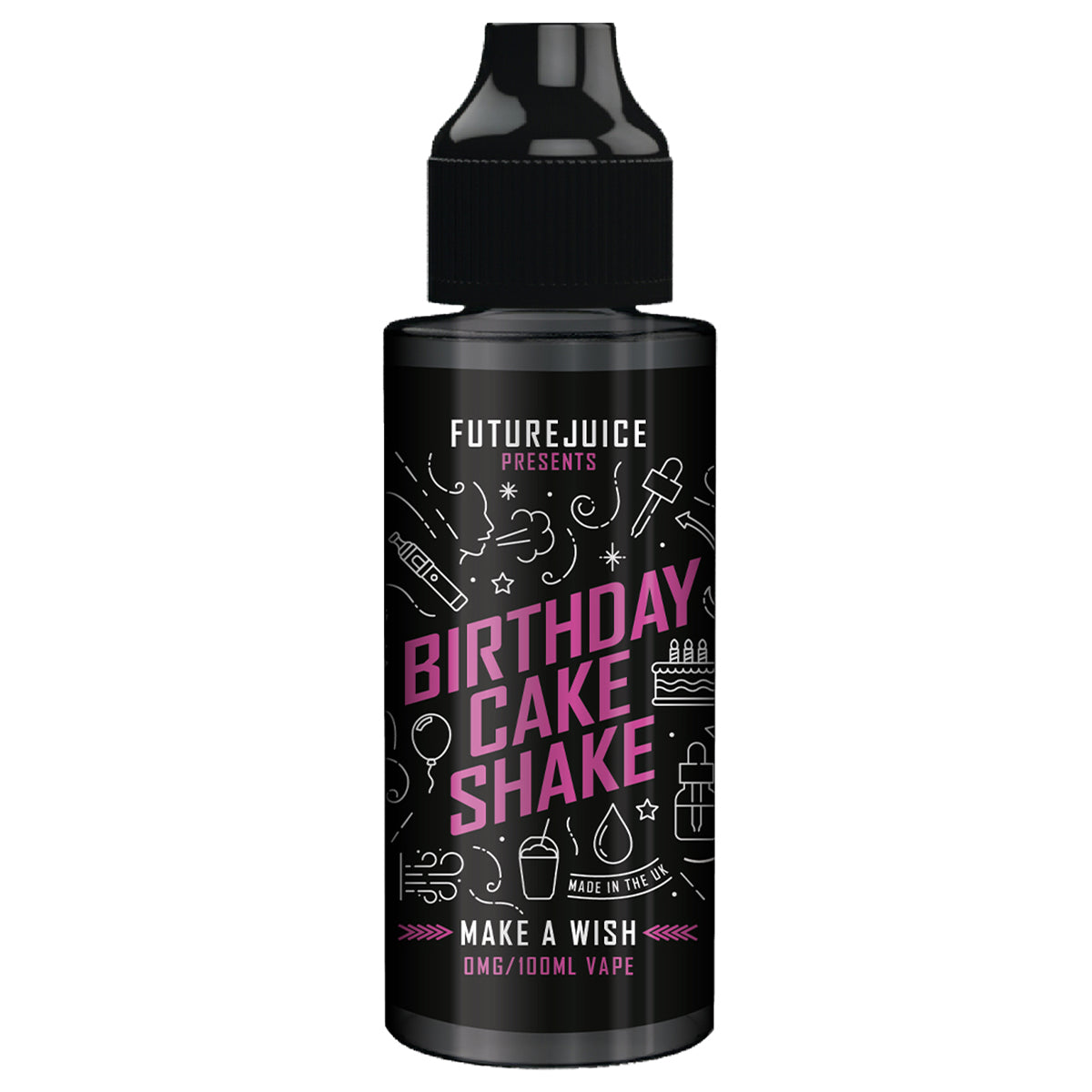 birthday cake shake future juice 100ml shortfill e-liquid