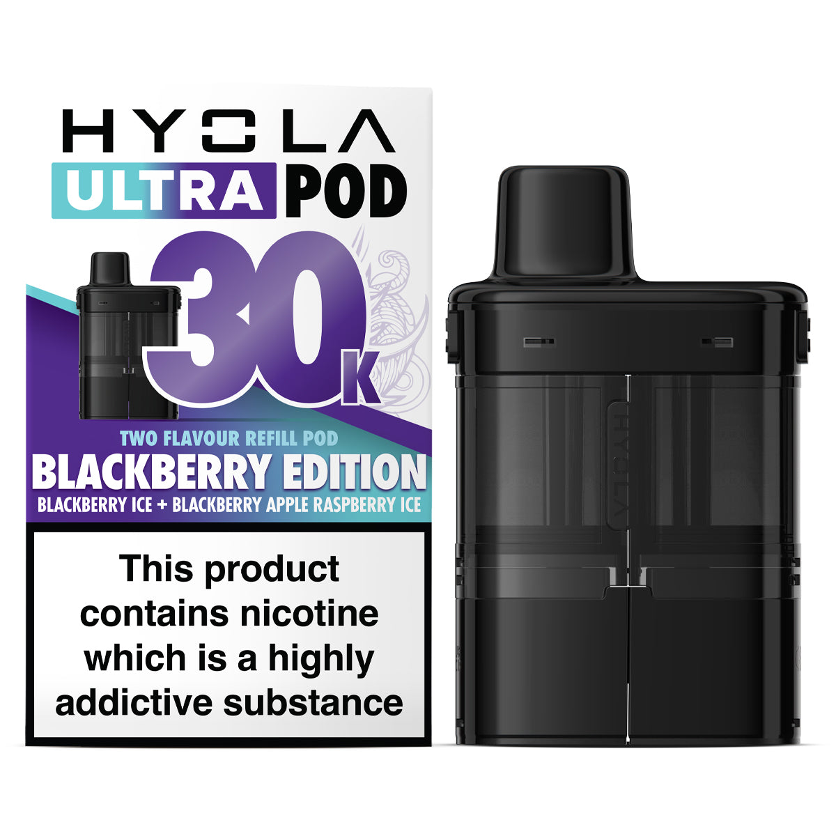 Blackberry Edition Pre-Filled Pods by Hyola Ultra
