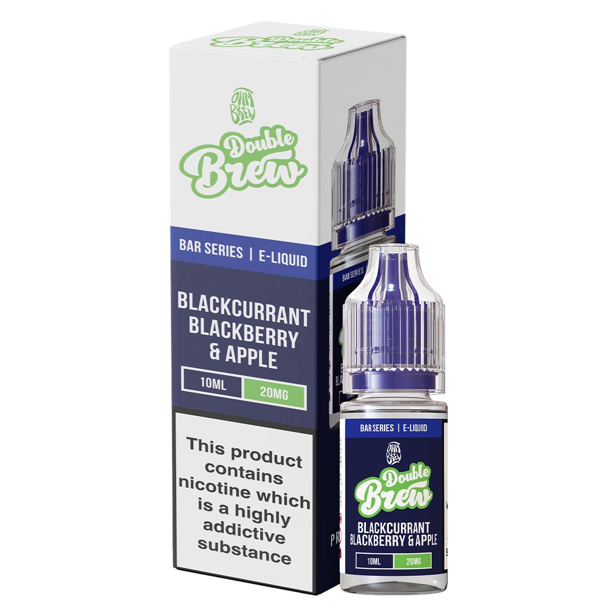 Blackcurrant Blackberry & Apple Double Brew 10ml Nic Salt By Ohm Brew - Prime Vapes UK