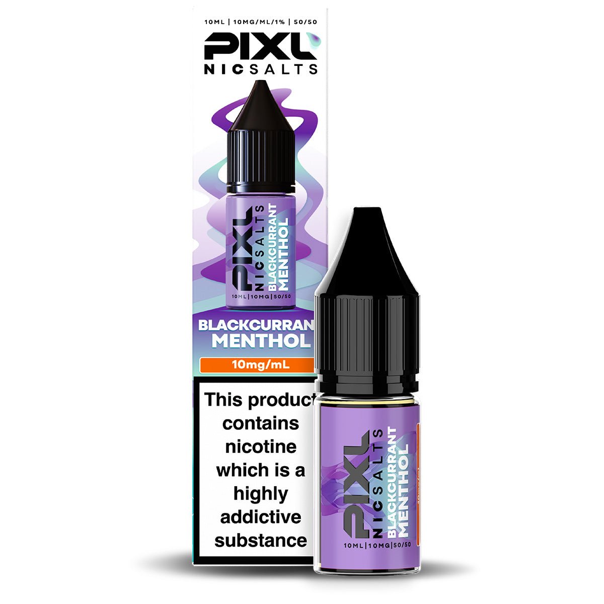 Blackcurrant Menthol 10ml Nic Salt By PIXL Salts - Prime Vapes UK