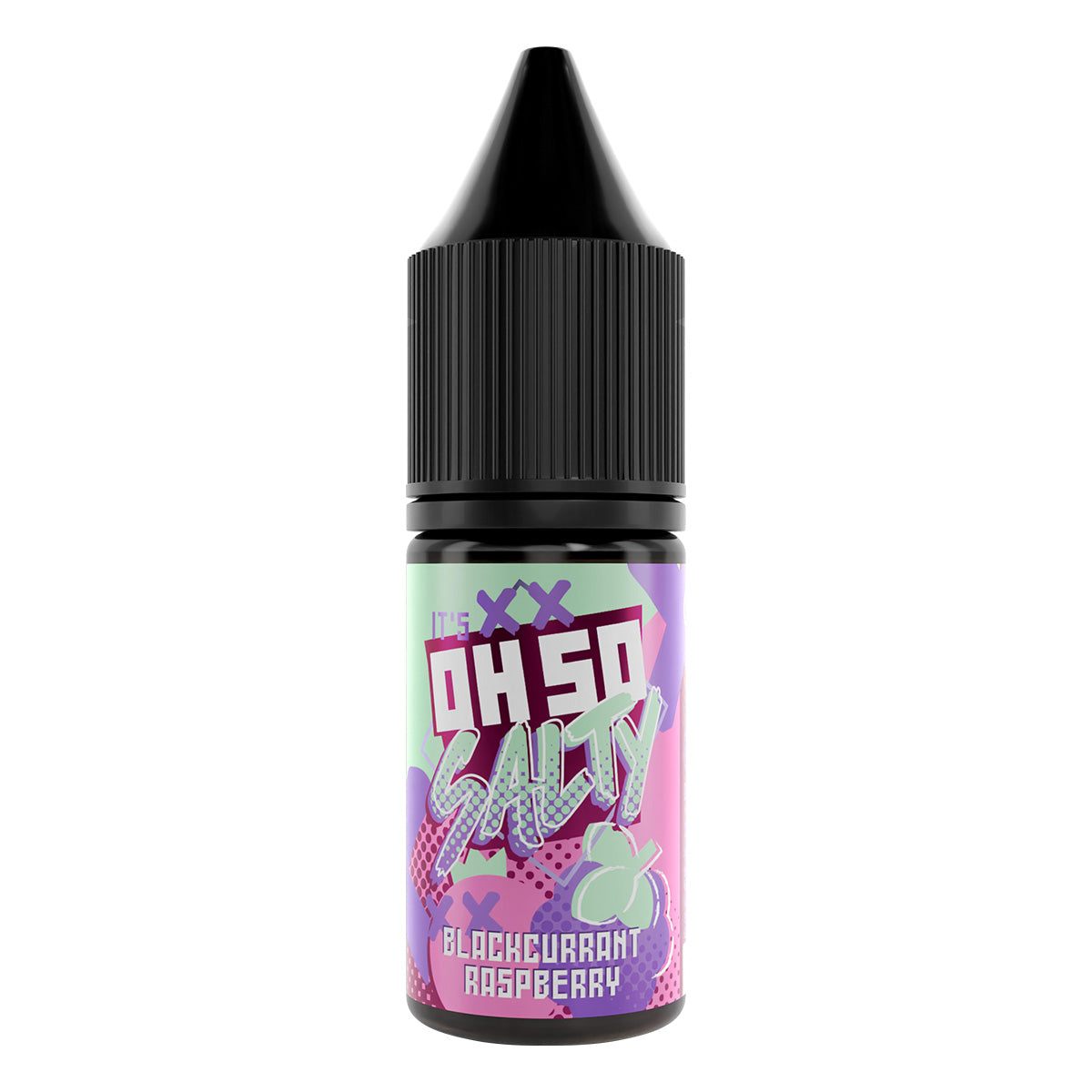 blackcurrant raspberry oh so salty 10ml nic salt vape juice