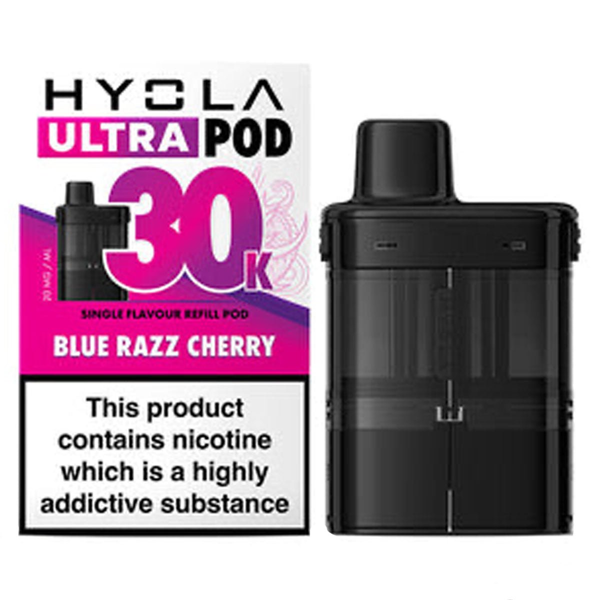 Blue Razz Cherry Pre - Filled Pods by Hyola Ultra - Prime Vapes UK