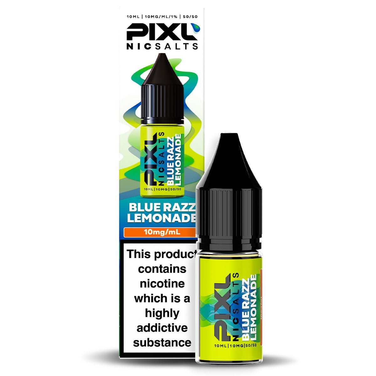 Blue Razz Lemonade 10ml Nic Salt By PIXL Salts - Prime Vapes UK