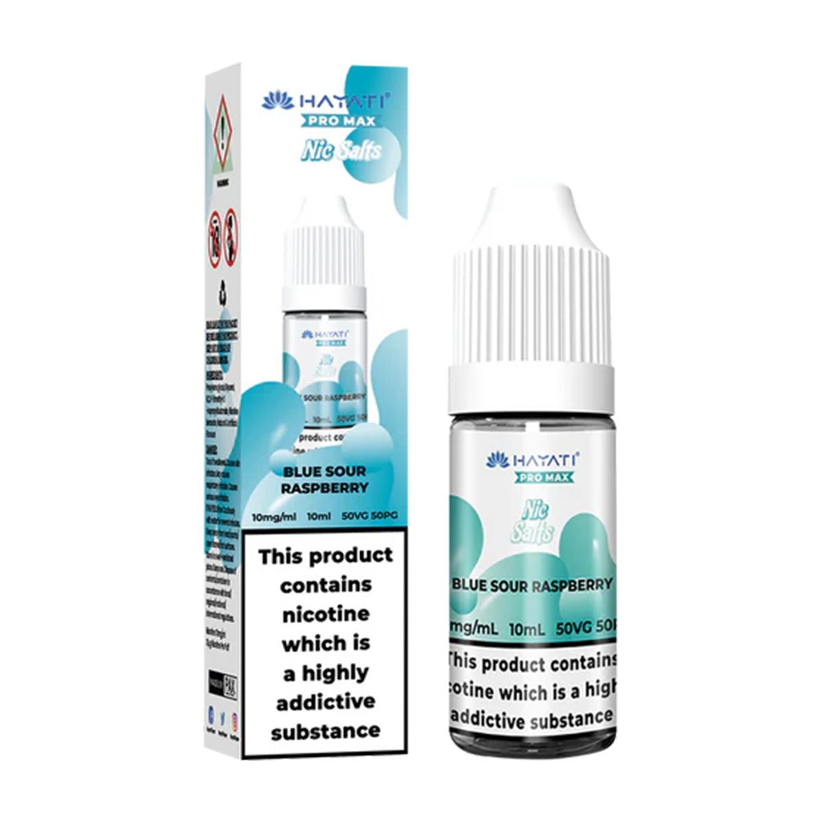 Blue Sour Raspberry 10ml Nic Salt By Hayati - Prime Vapes UK