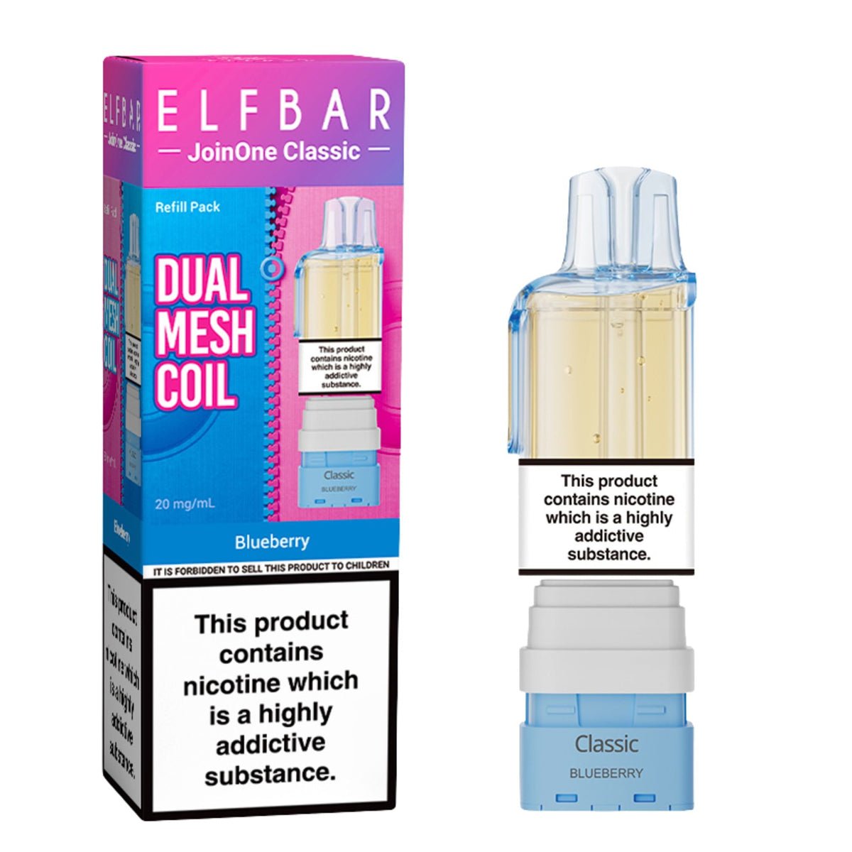 Blueberry JoinOne15 Pre - filled Pod by Elf Bar - Prime Vapes UK