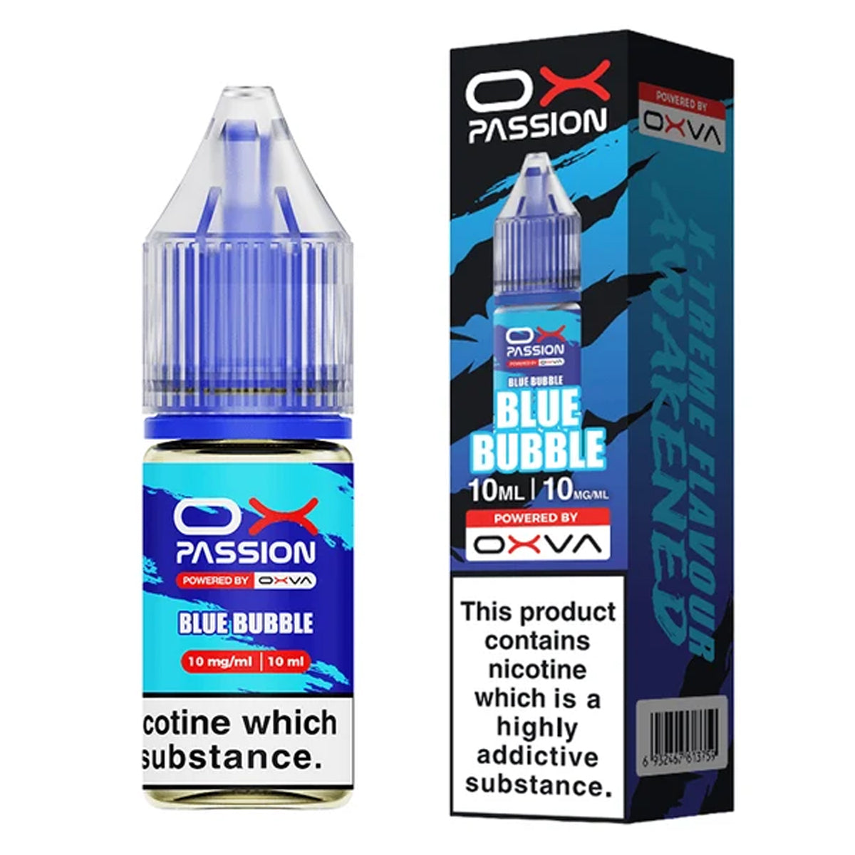 Blue Bubble 10ml Nic Salt by OX Passion