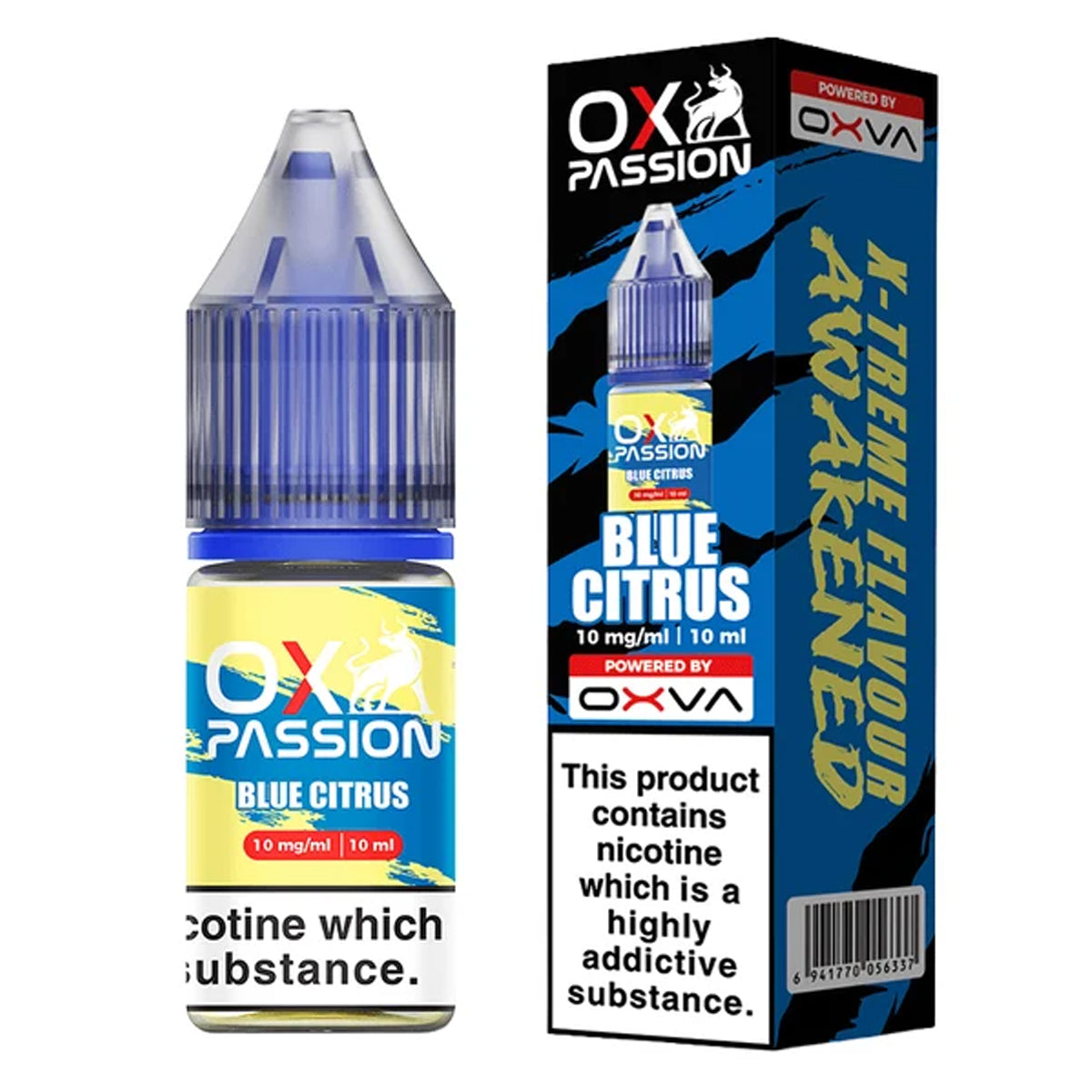 Blue Citrus 10ml Nic Salt by OX Passion