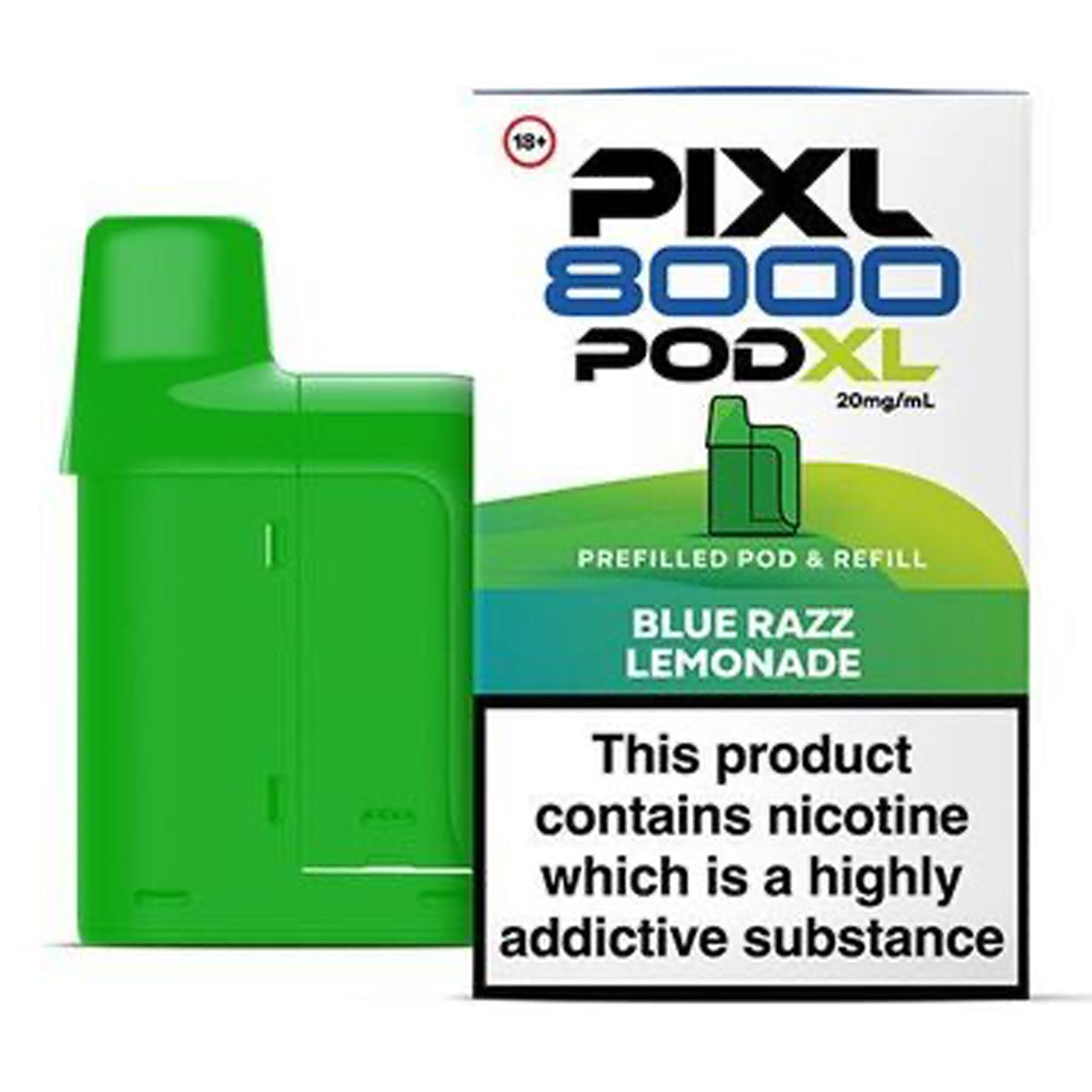 Blue Razz Lemonade Prefilled Pod by PIXL 8000