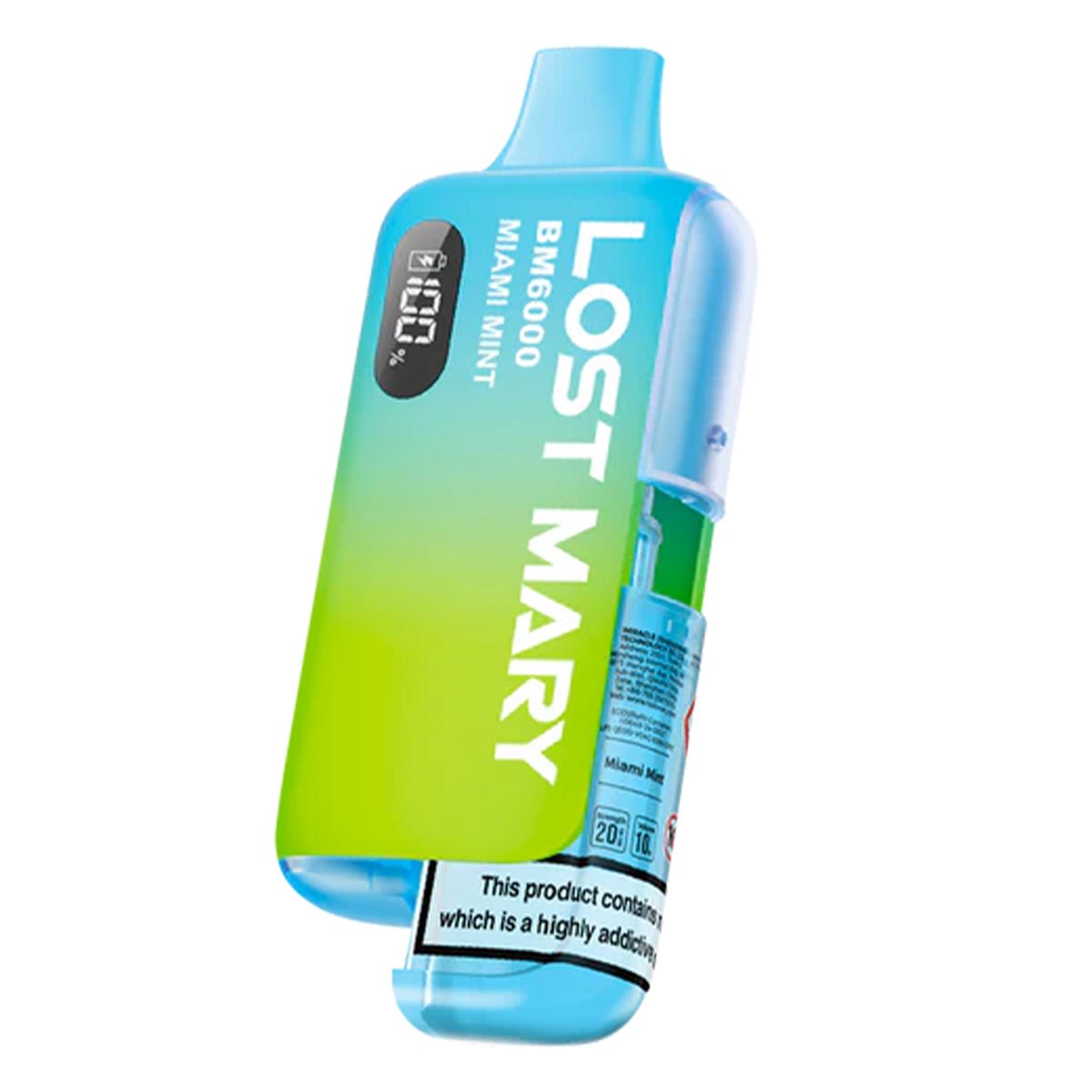 BM6000 Rechargeable Pre - Filled Pod Kit by Lost Mary - Prime Vapes UK