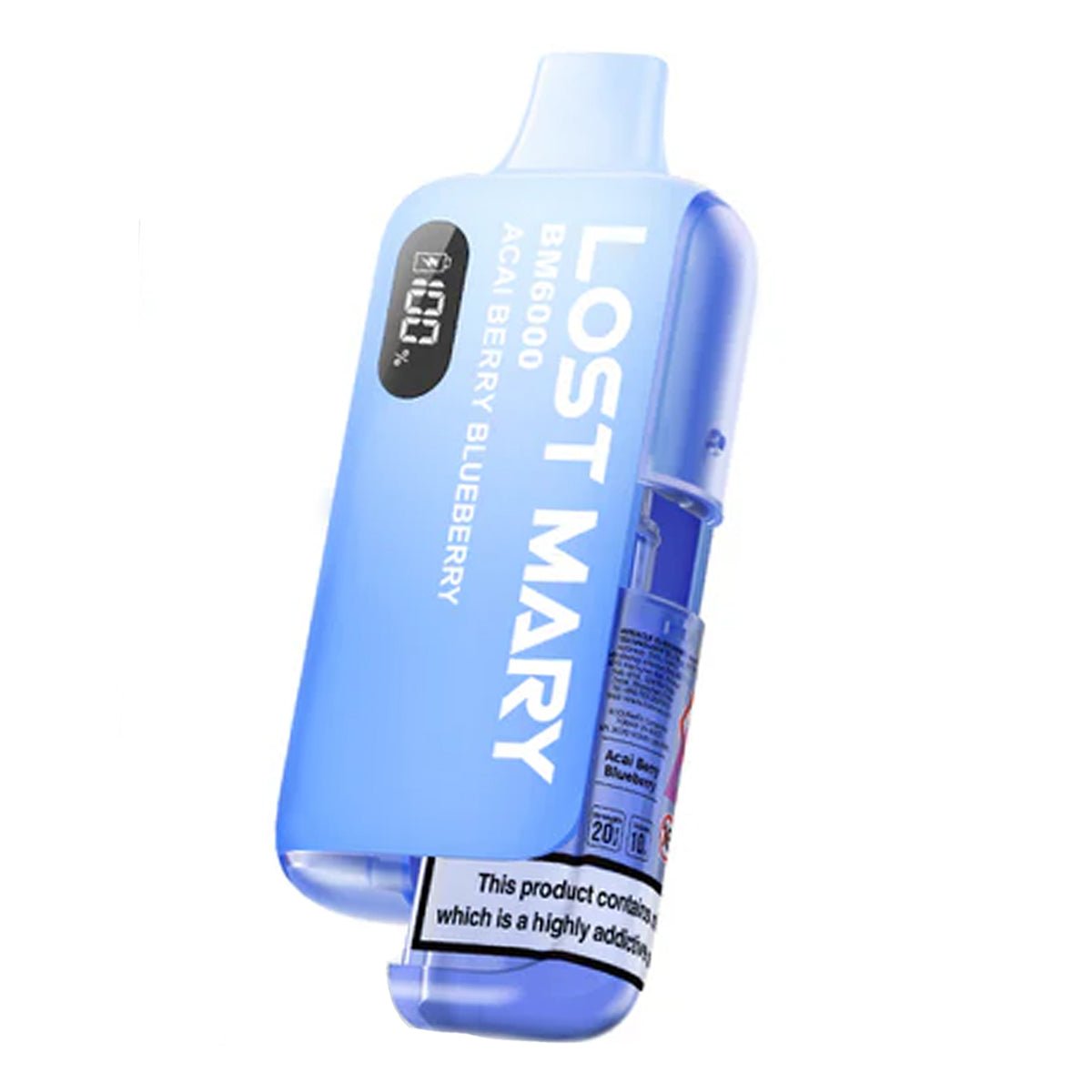 BM6000 Rechargeable Pre - Filled Pod Kit by Lost Mary - Prime Vapes UK