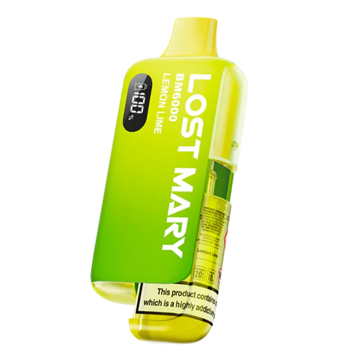 BM6000 Rechargeable Pre - Filled Pod Kit by Lost Mary - Prime Vapes UK
