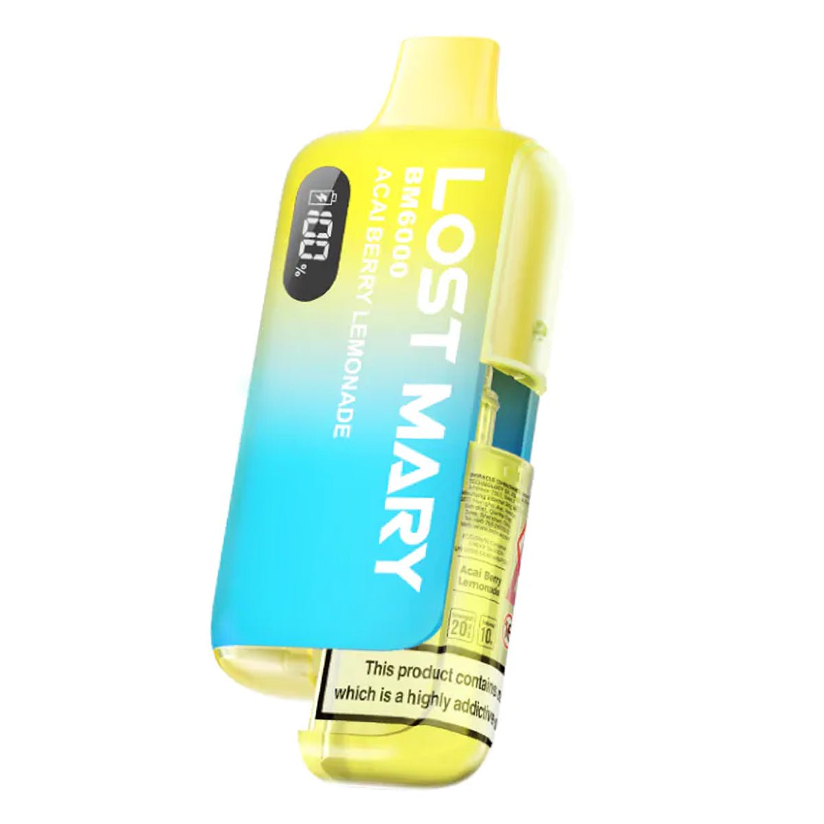 BM6000 Rechargeable Pre - Filled Pod Kit by Lost Mary - Prime Vapes UK