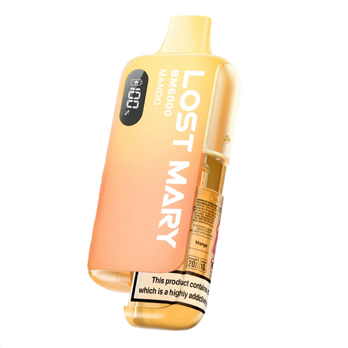 BM6000 Rechargeable Pre - Filled Pod Kit by Lost Mary - Prime Vapes UK