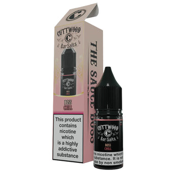 Boss Chill 10ml Nic Salt E-liquid By Cuttwood Bar Salts - Prime Vapes UK