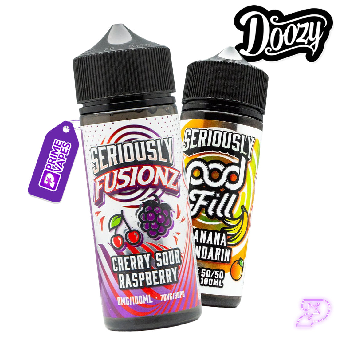 doozy seriously 100ml shortfill e-liquids