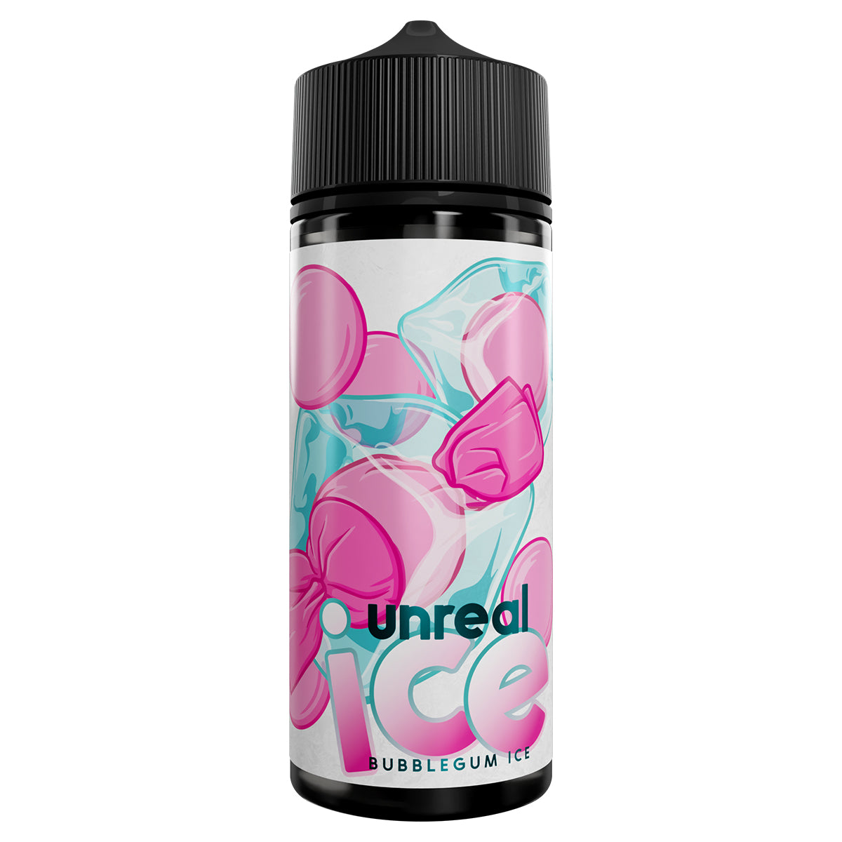 bubblegum ice 100ml shortfill vape juice by unreal ice - prime vapes uk