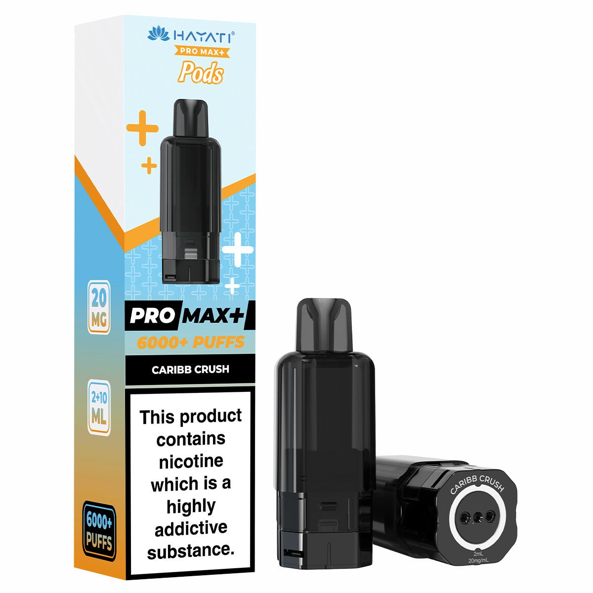 Caribb Crush Pro Max Plus 6k Prefilled Pod by Hayati - Prime Vapes UK