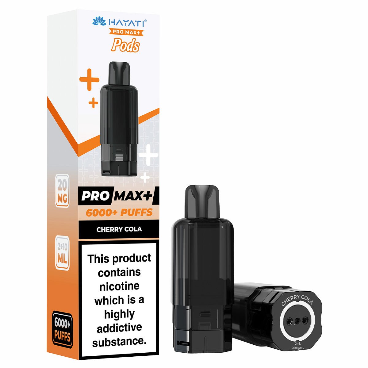 Cherry Cola Pro Max Plus 6k Prefilled Pod by Hayati - Prime Vapes UK