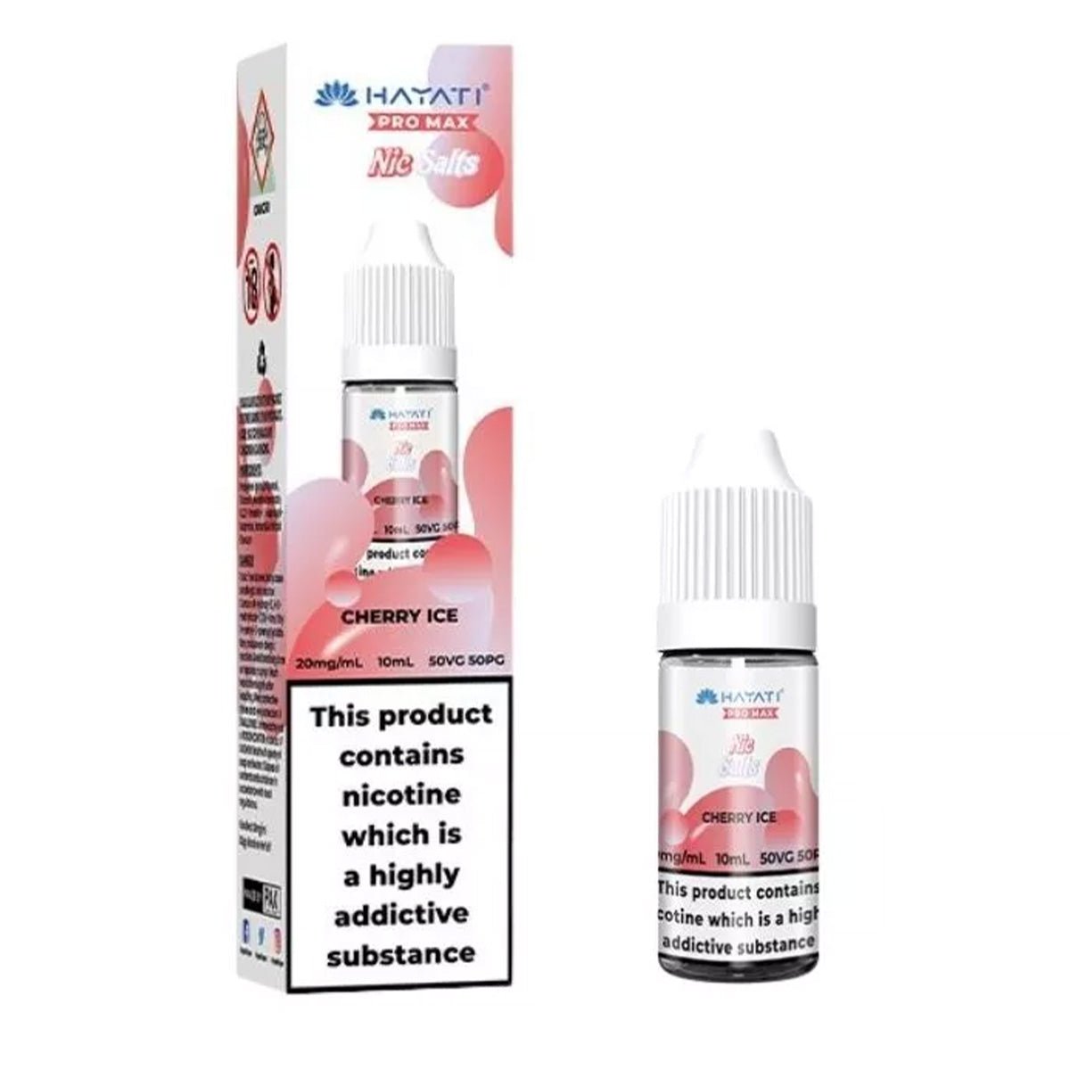 Cherry Ice 10ml Nic Salt By Hayati - Prime Vapes UK