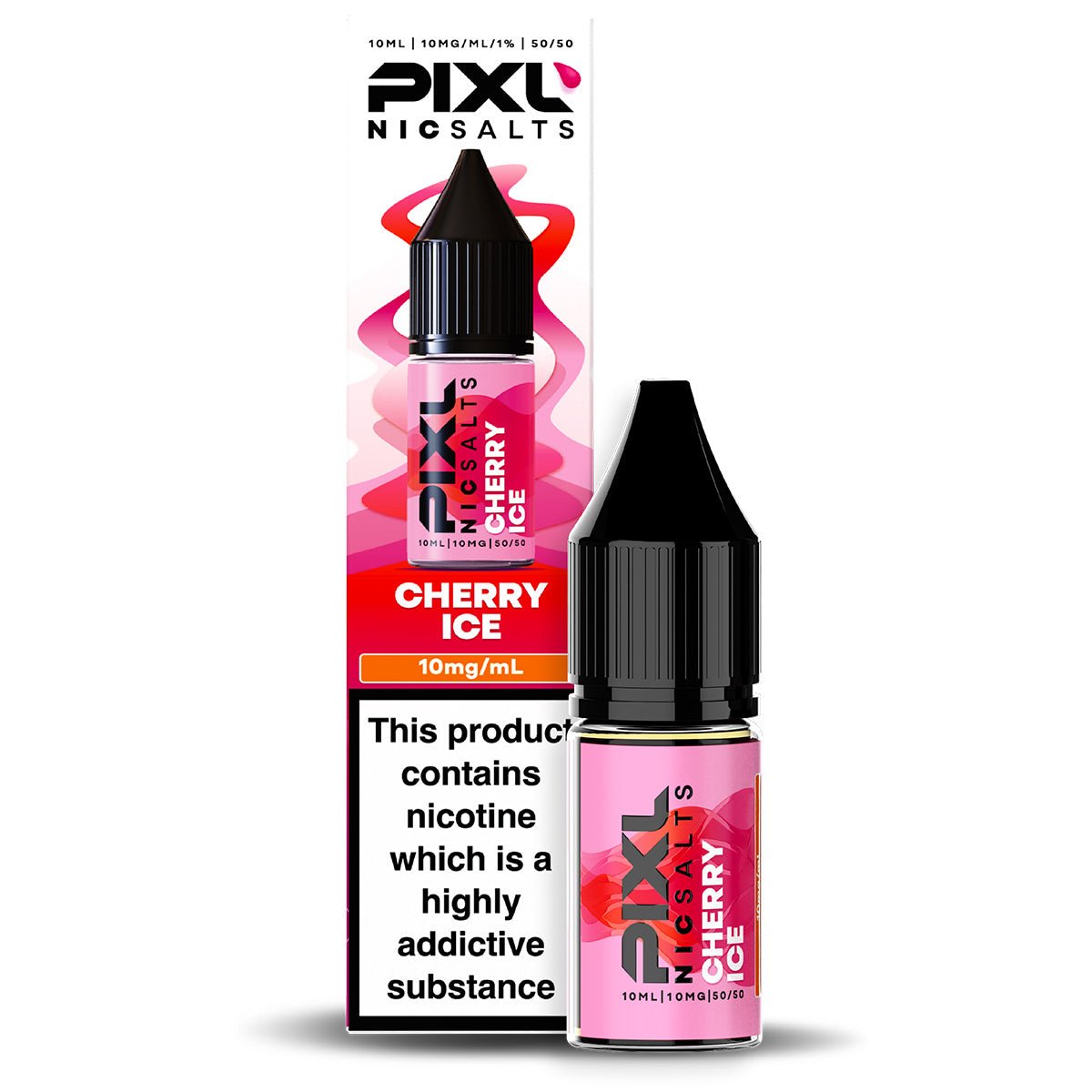 Cherry Ice 10ml Nic Salt By PIXL Salts - Prime Vapes UK
