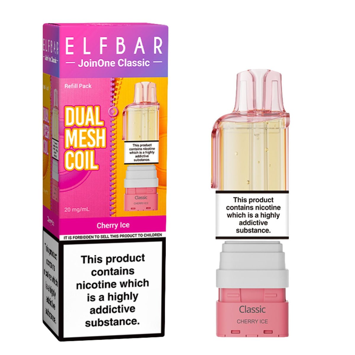 Cherry Ice JoinOne15 Pre - filled Pod by Elf Bar - Prime Vapes UK