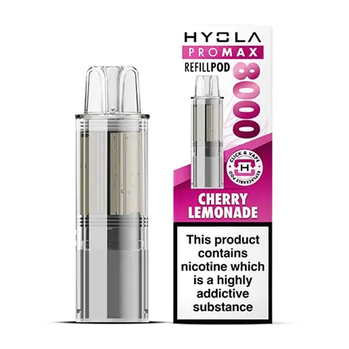 Cherry Lemonade Pro Max 8000 Prefilled Pod by Hyola - Prime Vapes UK