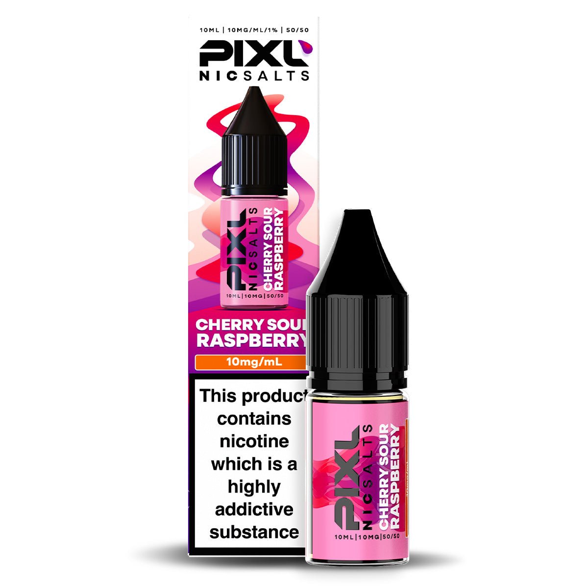 Cherry Sour Raspberry 10ml Nic Salt By PIXL Salts - Prime Vapes UK