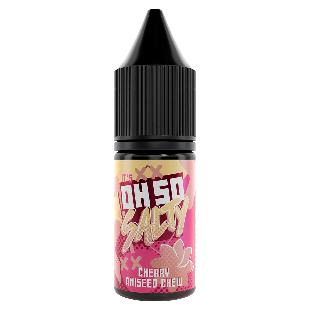 cherry aniseed chew oh so salty 10ml nic salt vape juice