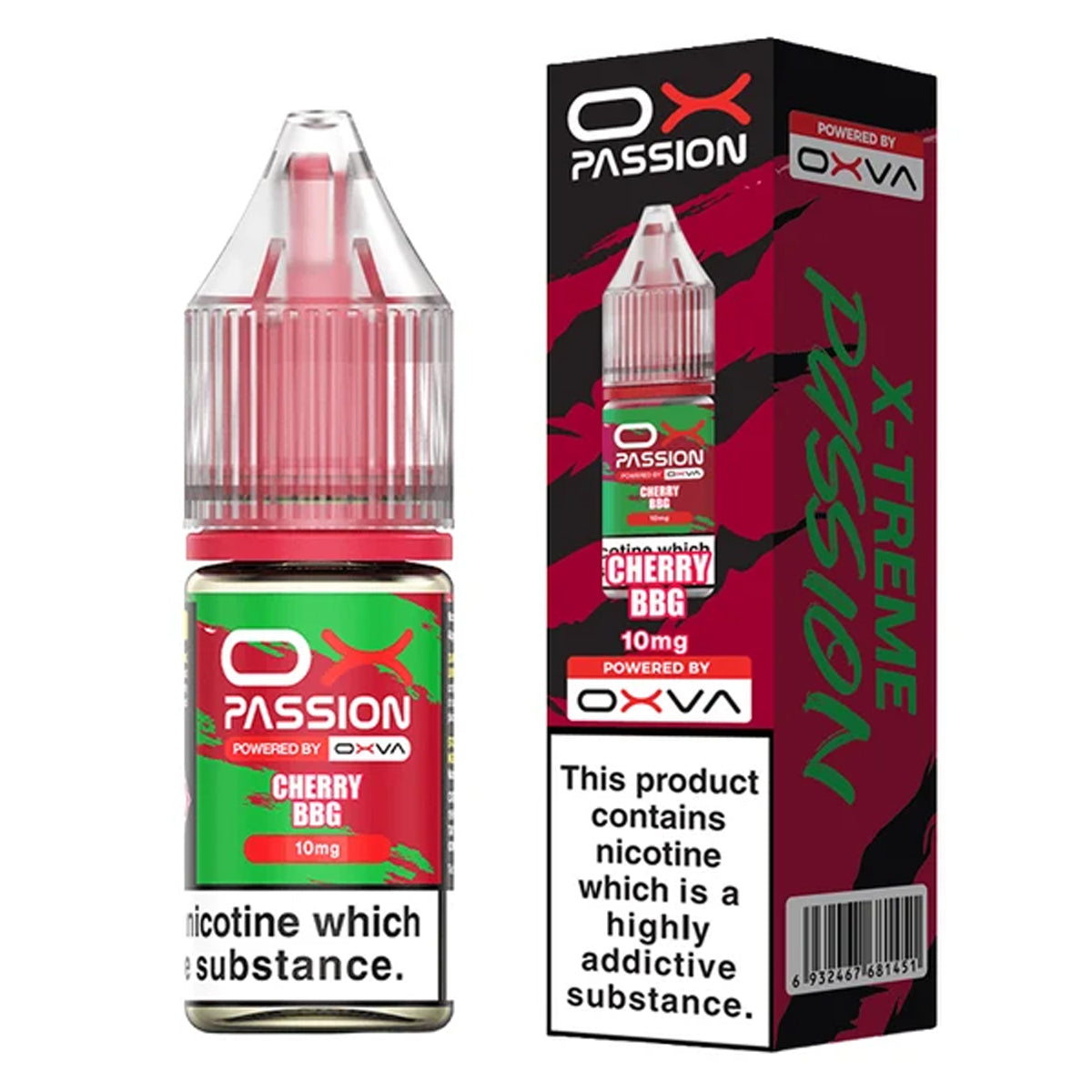Cherry BBG 10ml Nic Salt by OX Passion