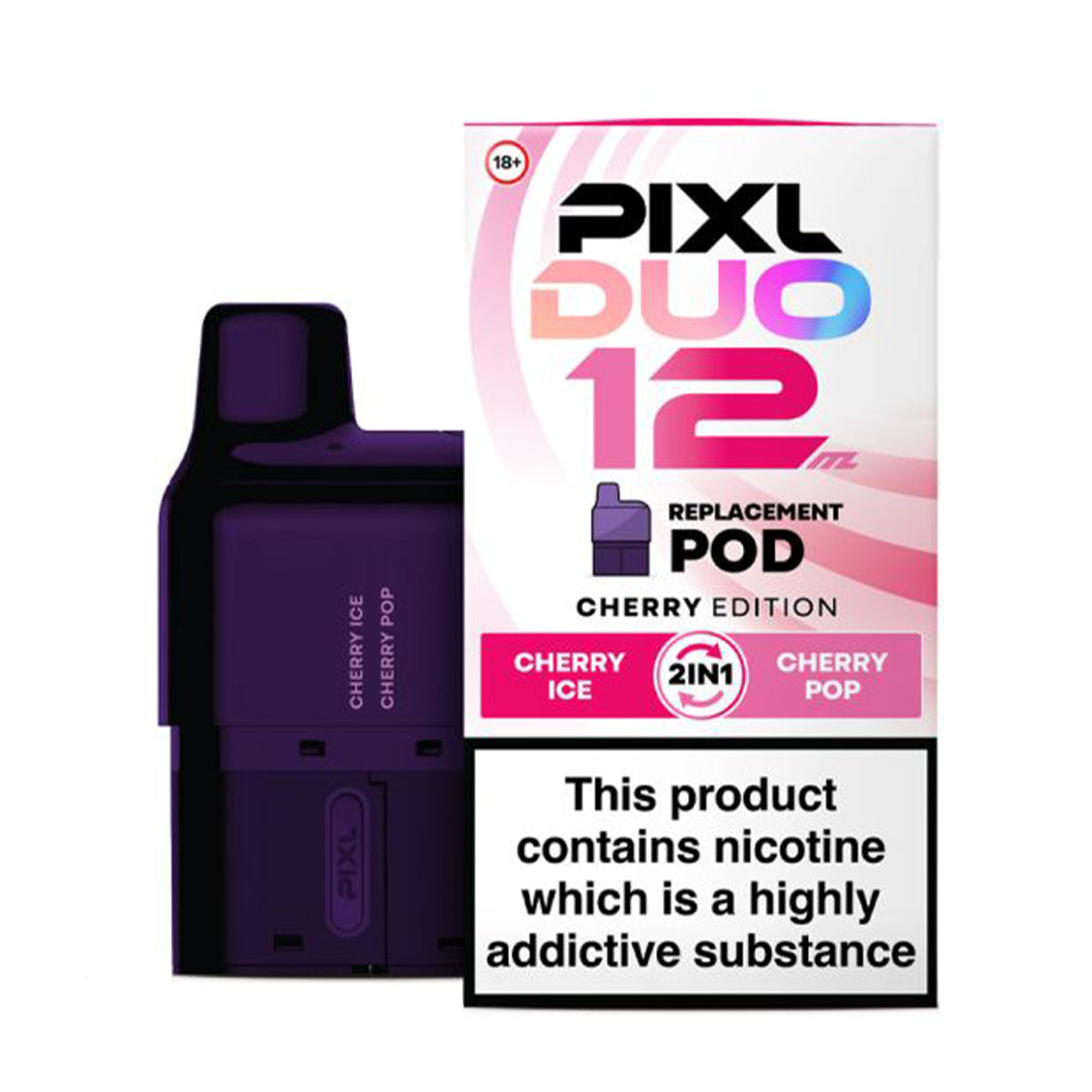 Cherry Edition Prefilled Pods by PIXL Duo 12