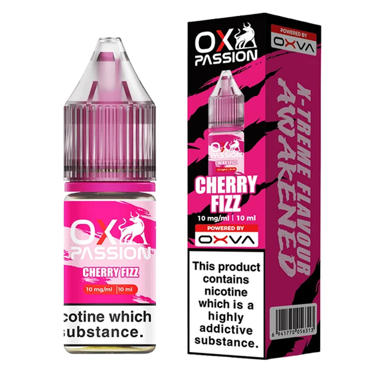 Cherry Fizz 10ml Nic Salt by OX Passion