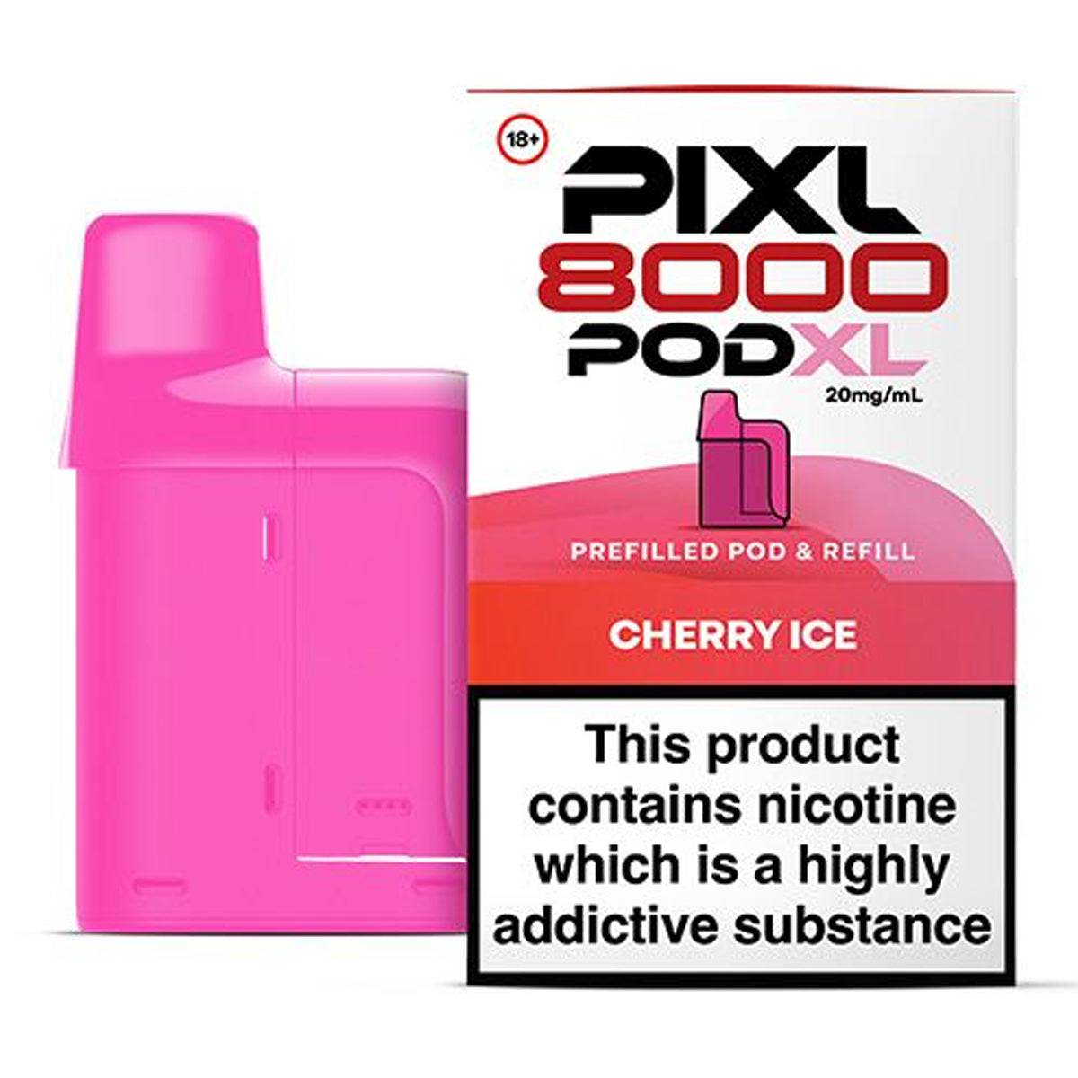 Cherry Ice Prefilled Pod by PIXL 8000