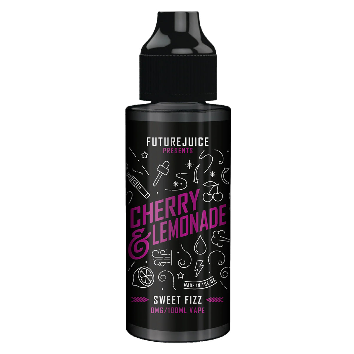 cherry lemonade future juice 100ml shortfill e-liquid