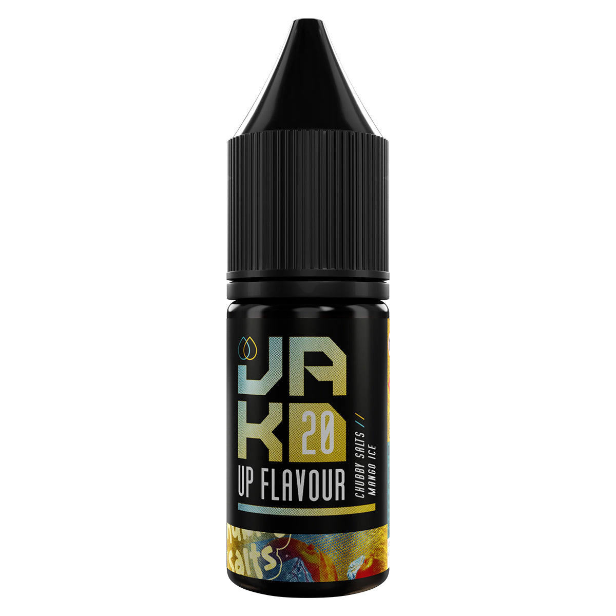 chubby salts mango ice 10ml nic salt vape juice by jakd - prime vapes uk