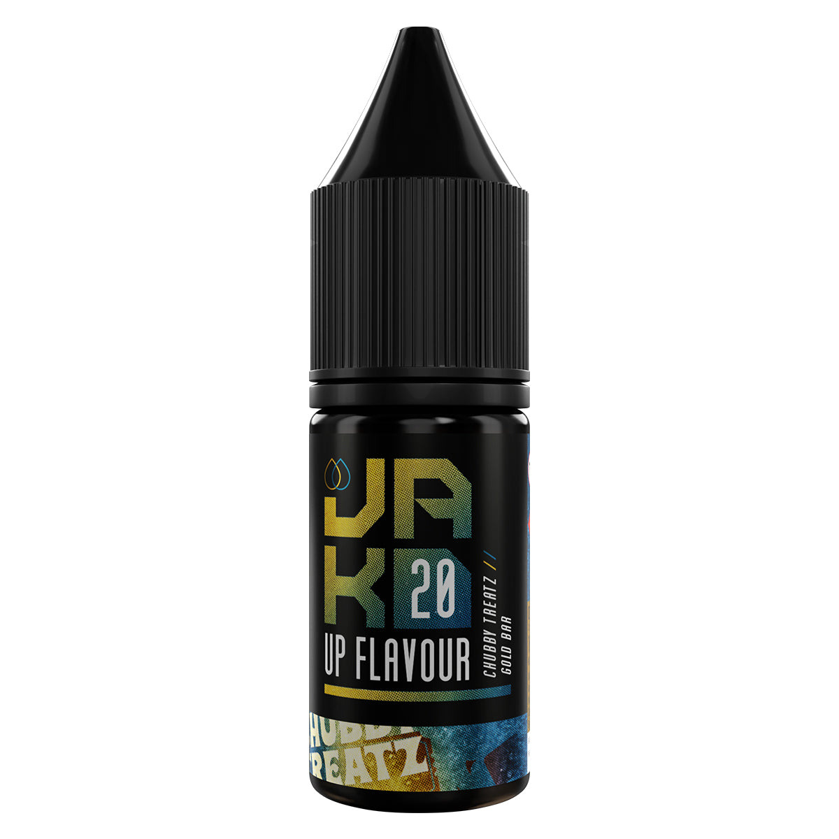 chubby treatz gold bar 10ml nic salt vape juice by jakd