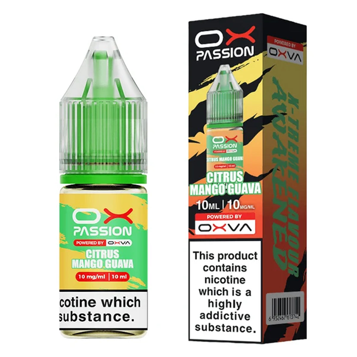 Citrus Mango Guava 10ml Nic Salt by OX Passion