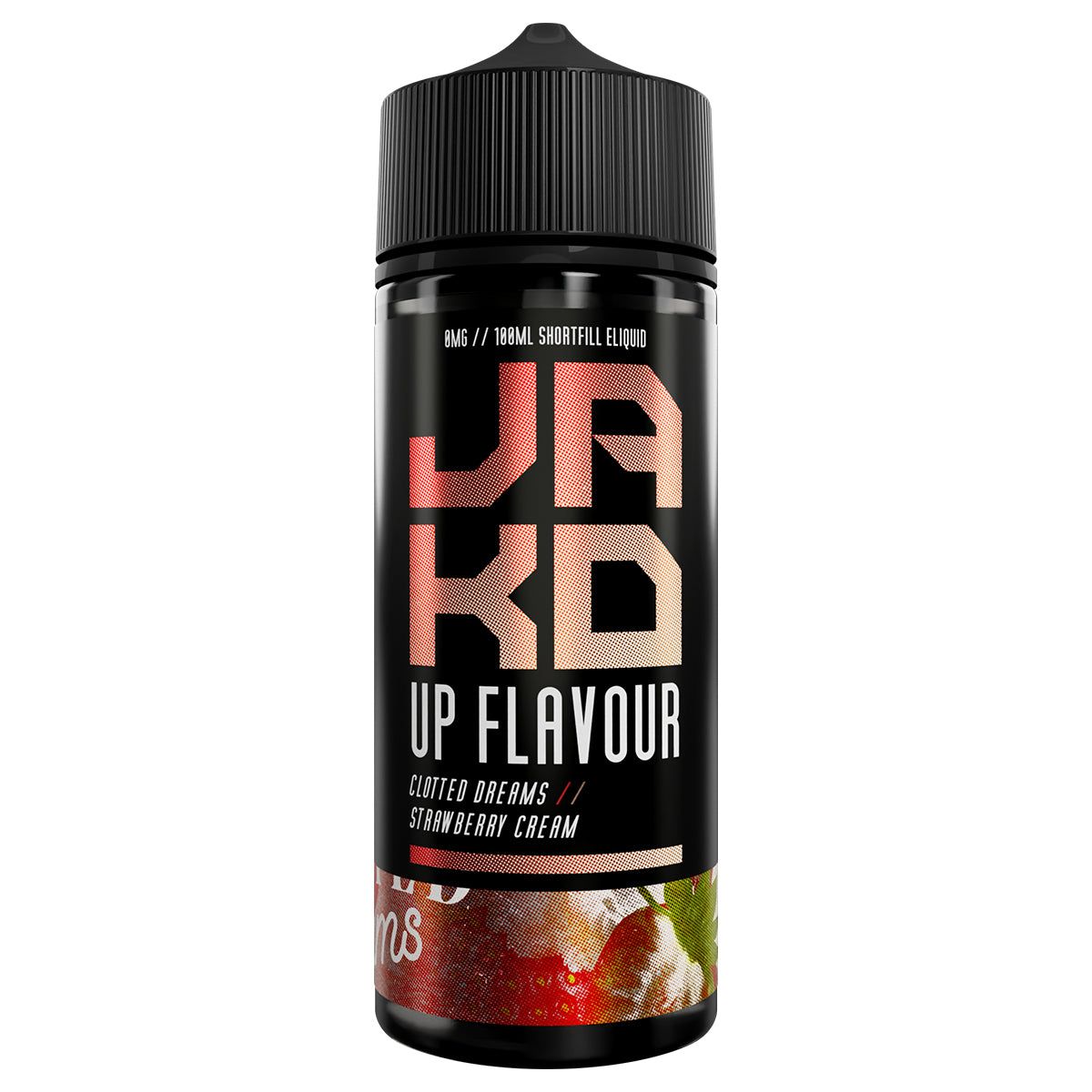 clotted dreams strawberry cream 100ml Shortfill vape juice by jakd